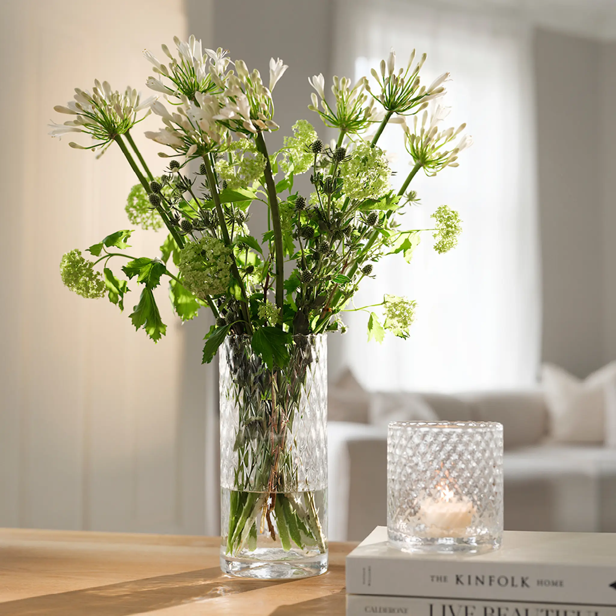 Magnor Harlekin lykta/vas 12,5 cm klar