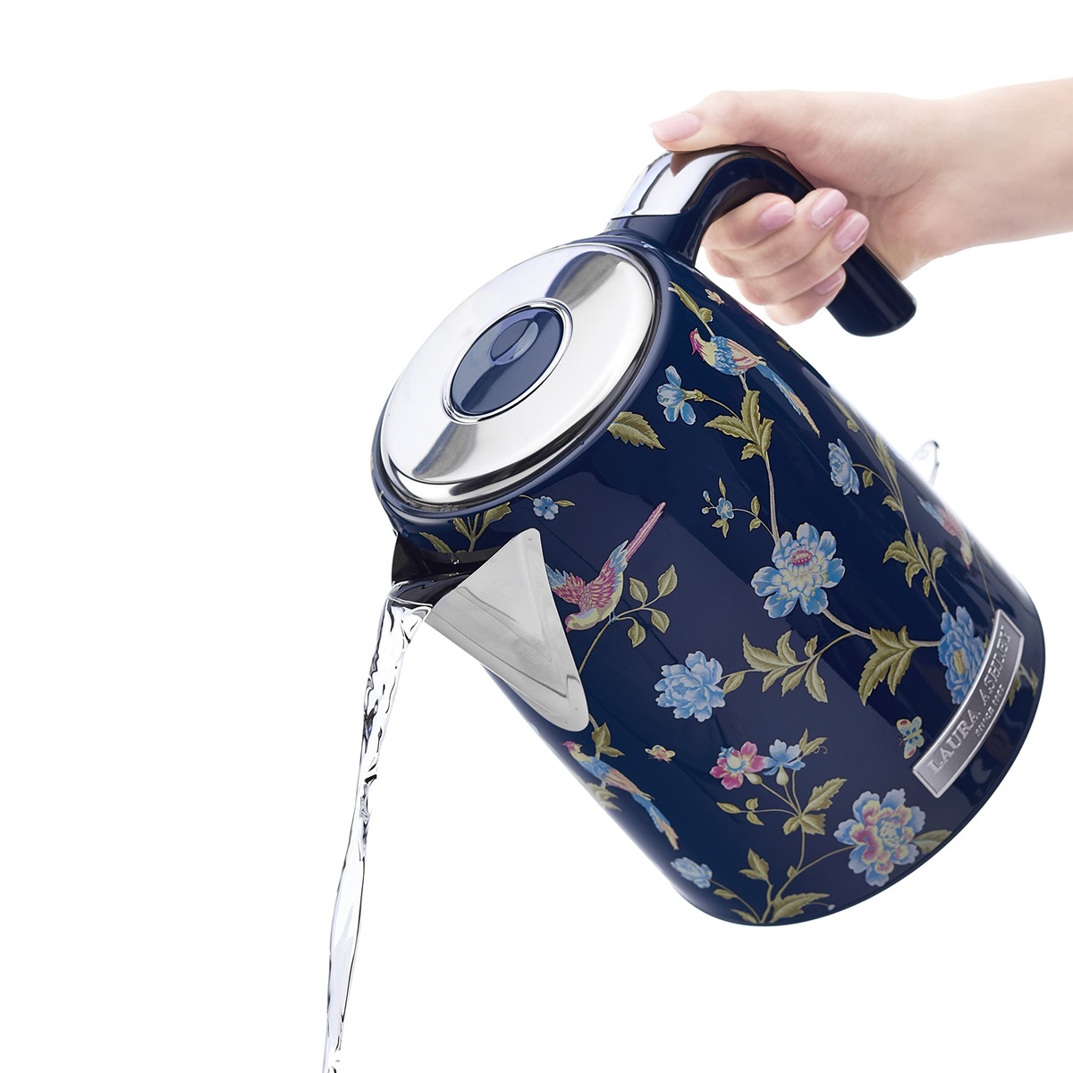 Laura Ashley Jug vattenkokare elektrisk 1,7 L Elveden Navy