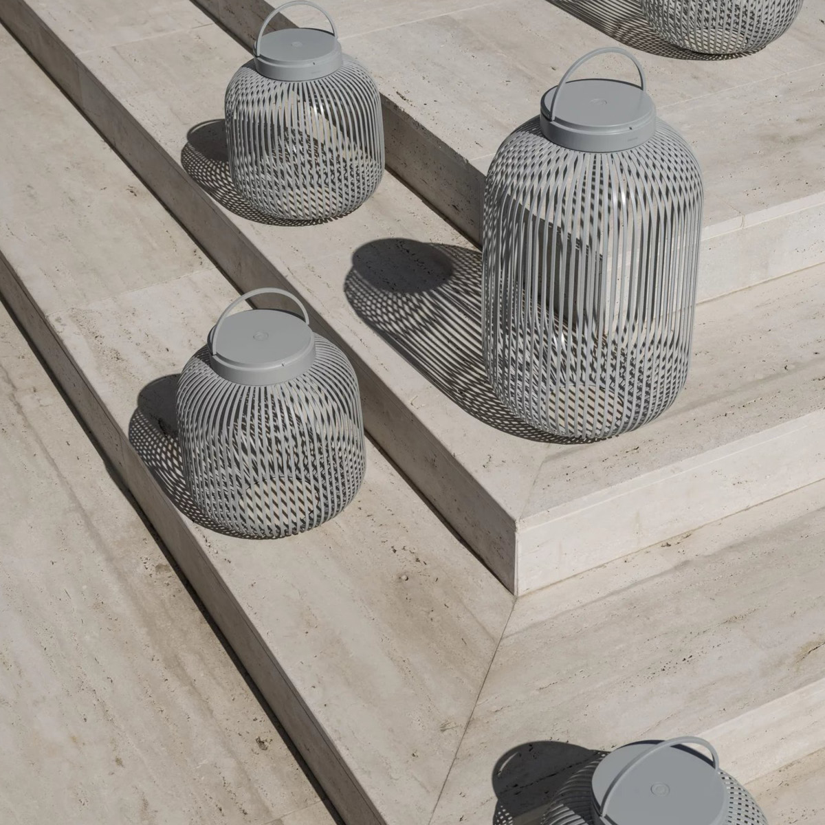 Blomus Lito LED Valaisin L 49 cm Granite Gray