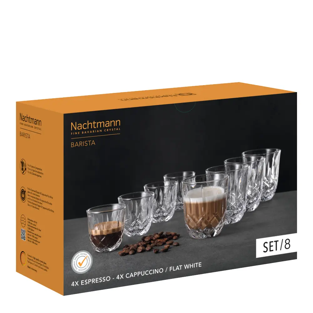 Noblesse baristasett 8 deler