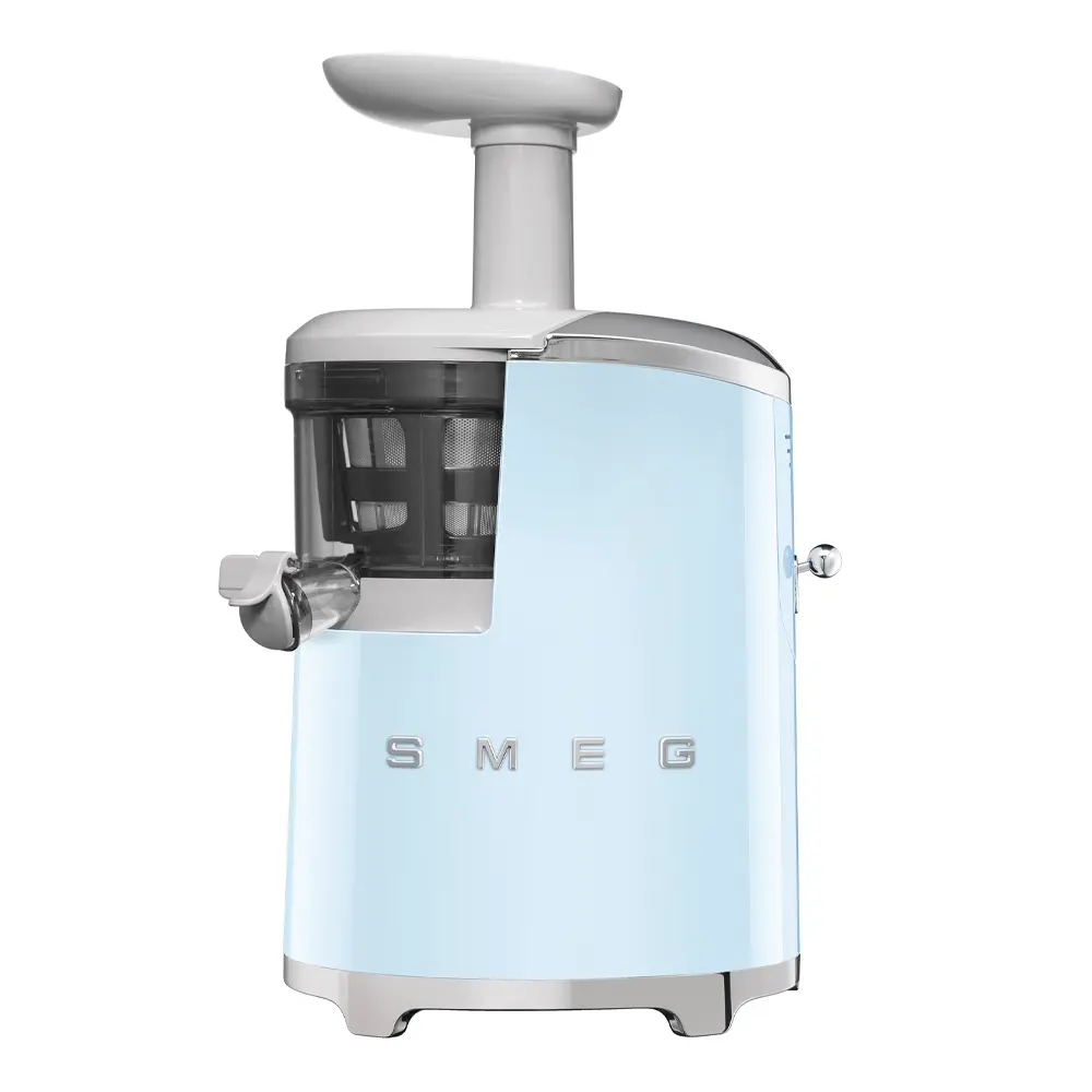 Smeg Mehupuristin SJF01 Pastellinsininen