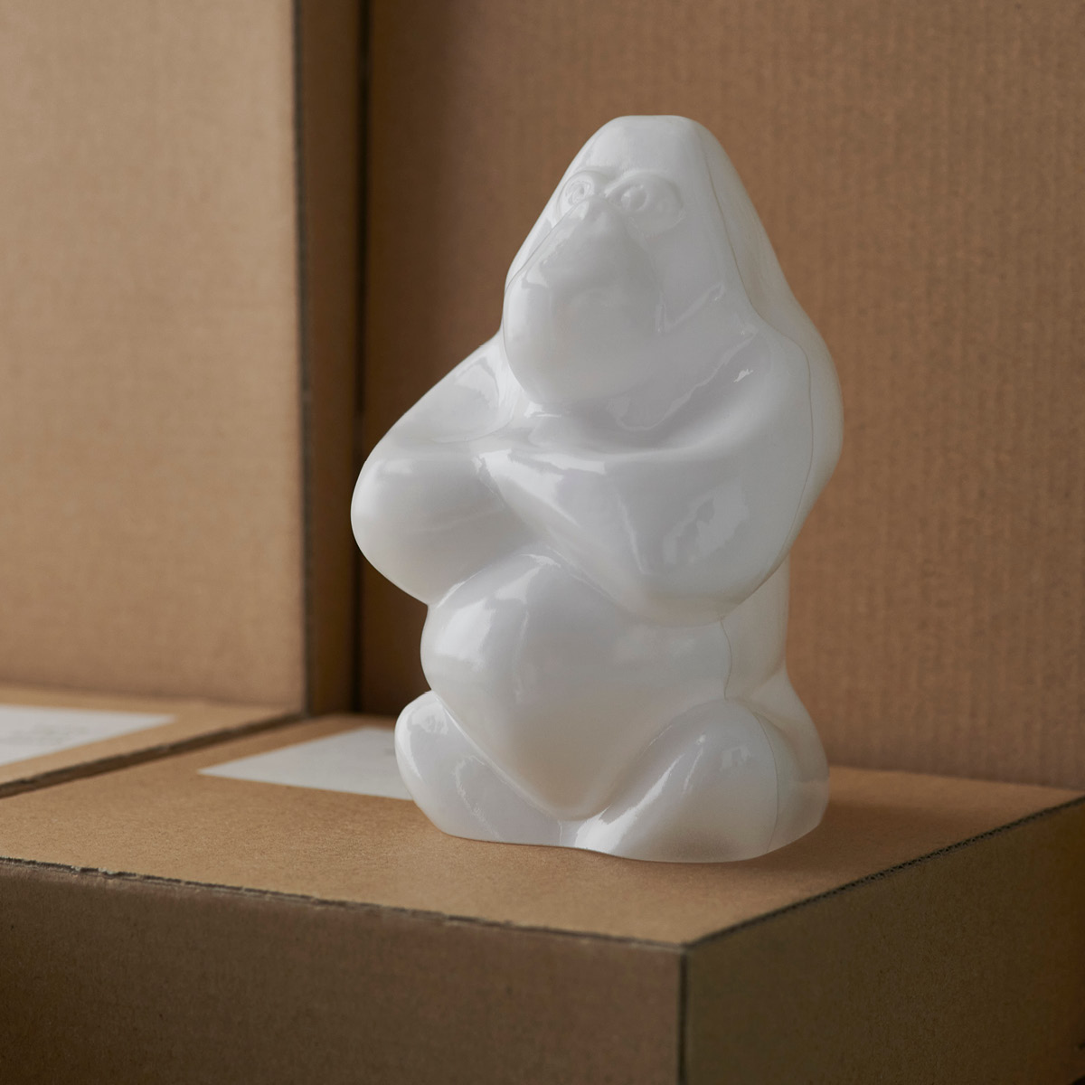 Kosta Boda Gabba Gabba Hey 12 cm Cloudy White