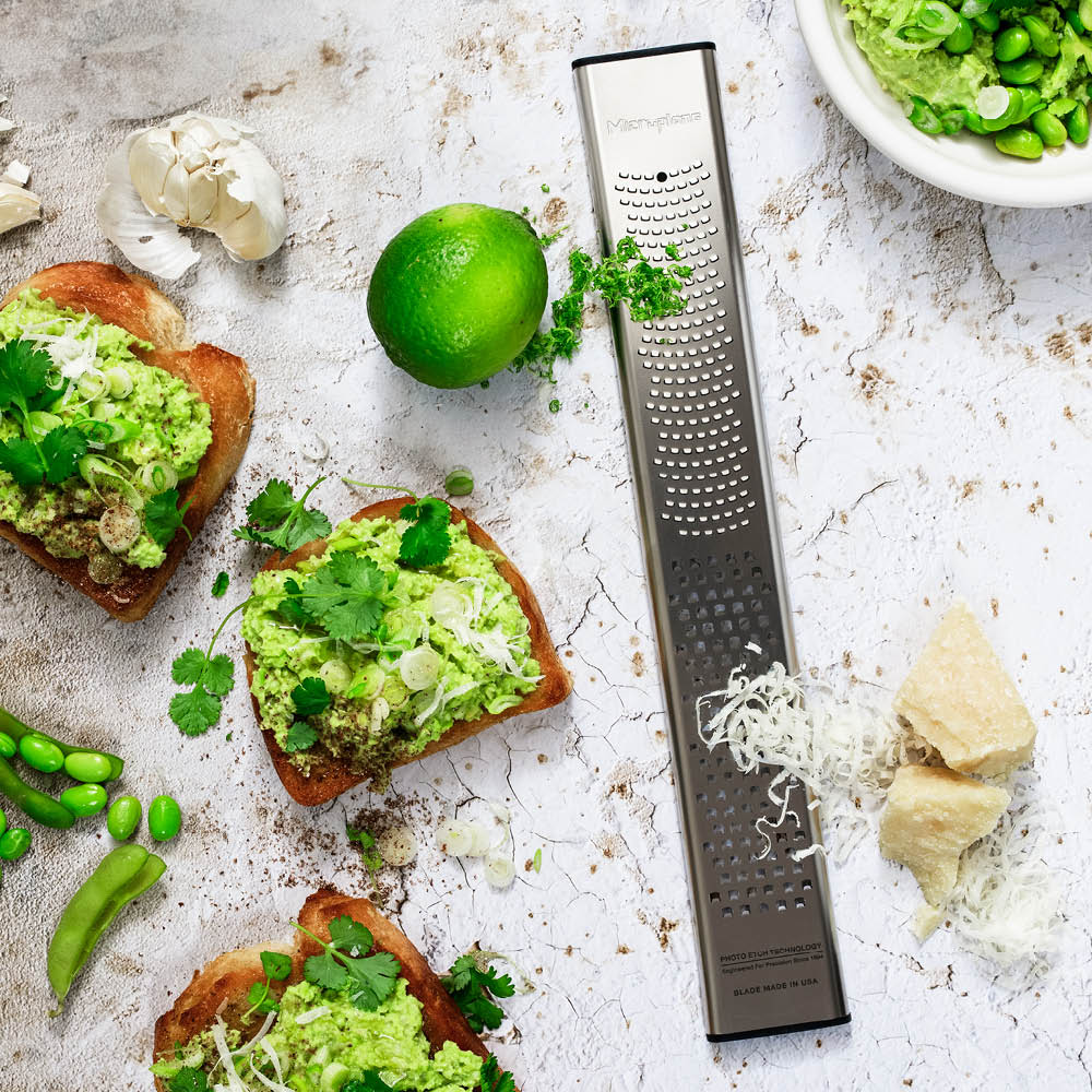 Microplane Dual Blade zester rivjärn stål