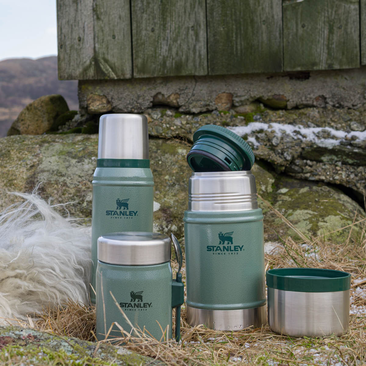 Stanley Classic bottle mattermos 0,7L grønn