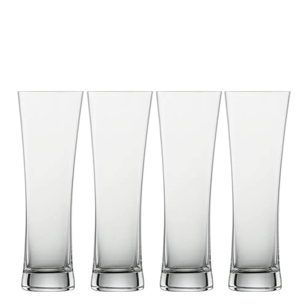 Beer Basic Weissbier Olutlasi 30 cl 4 kpl Kirkas