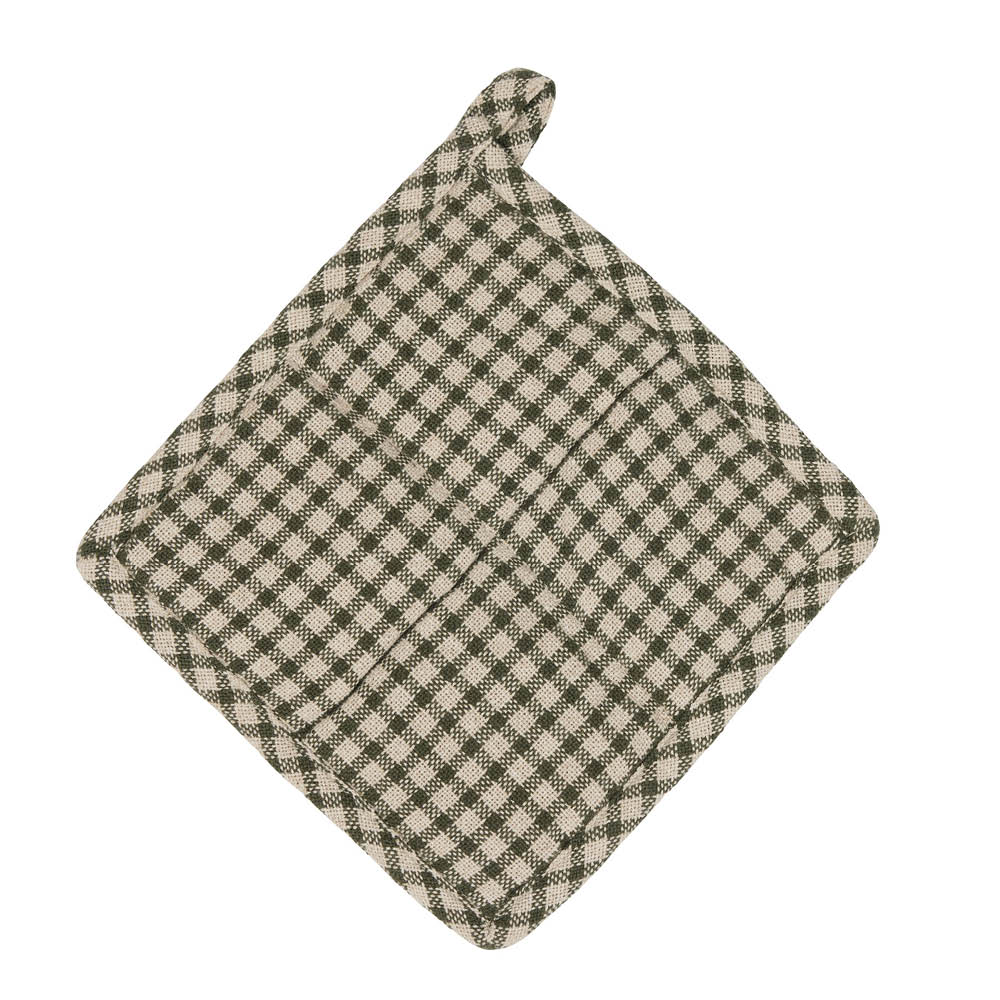 Fondaco Mette grytlapp 20x20 cm grön
