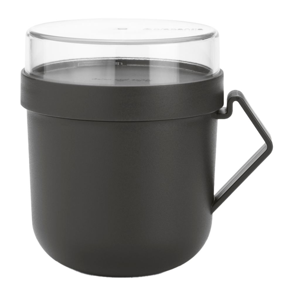 Brabantia - Make & Take keittomuki 0,6 l tummanharmaa