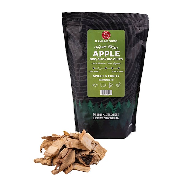 Wood Chips rökflis 800 g äpple