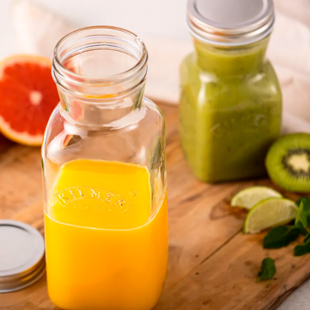 Kilner Mehu- ja kastikepullo 1 L