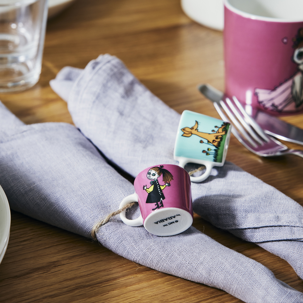 Moomin Arabia Muminmugg Mini 6-pack Tredje Klassiker