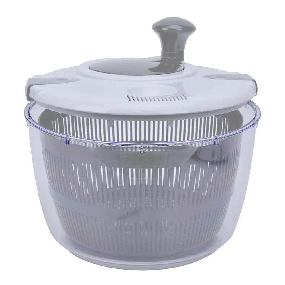 Basis Salaattilinko 5 L Valkoinen/Harmaa