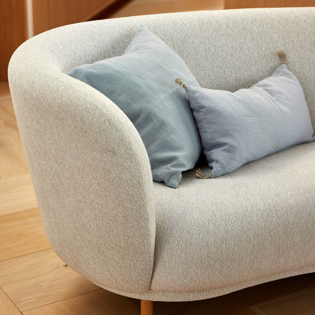 Himla Sunshine kuddfodral linne 50x50 cm heavenly