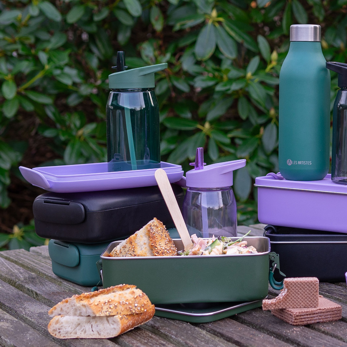 Modern House Smart box matboks 0,9L svart