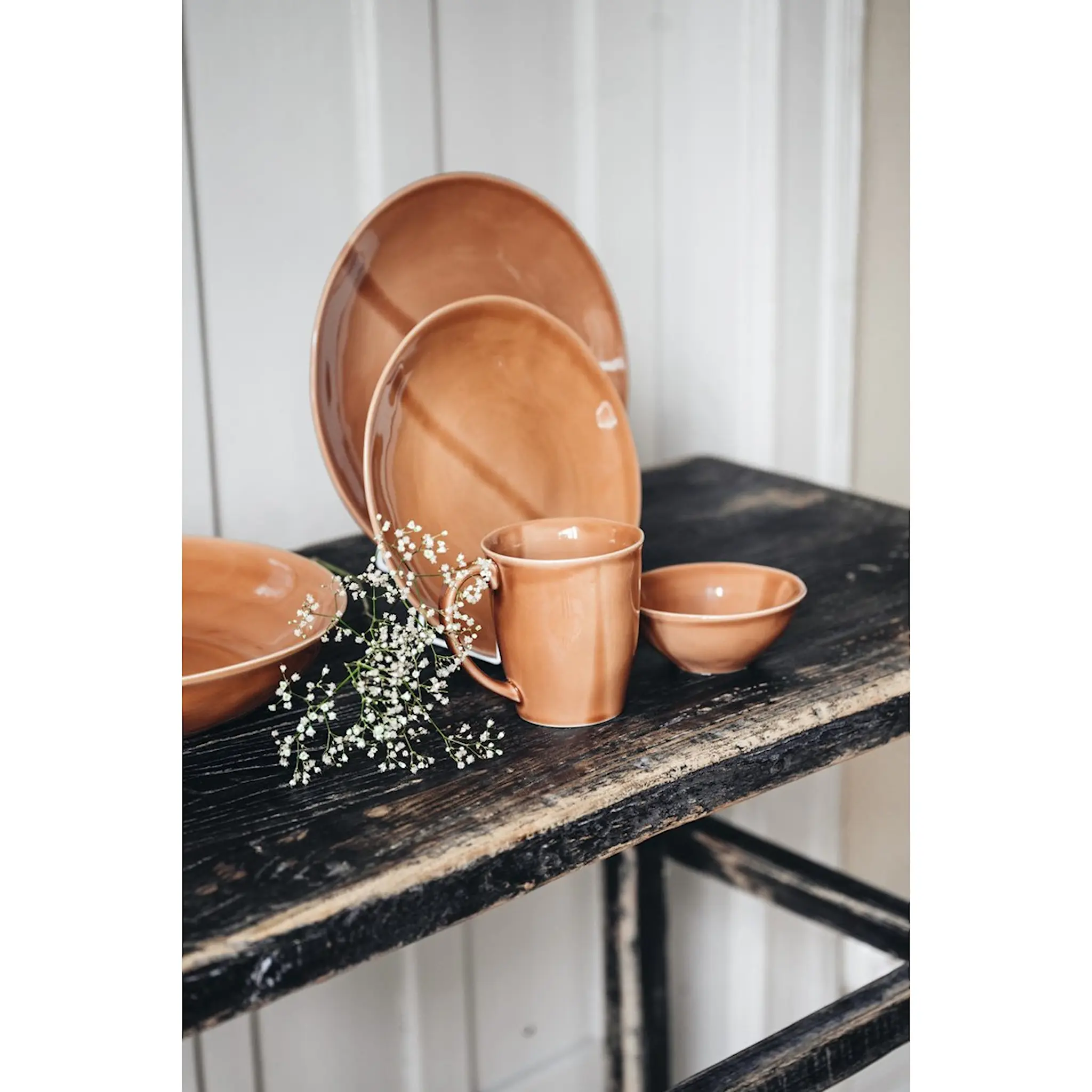 Heirol Heirol x Nosse Djup Tallrik 28 cm Smooth Terracotta