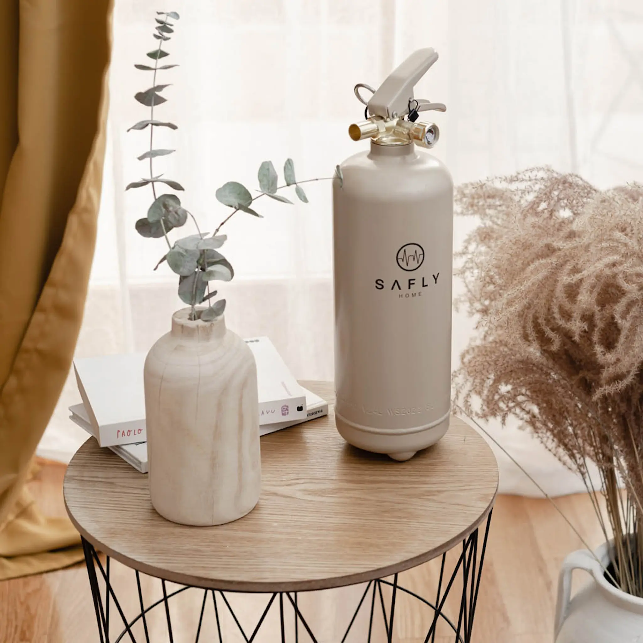 Safly Brandsläckare 2 kg sand