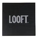 Barmatta large 50x50 cm svart