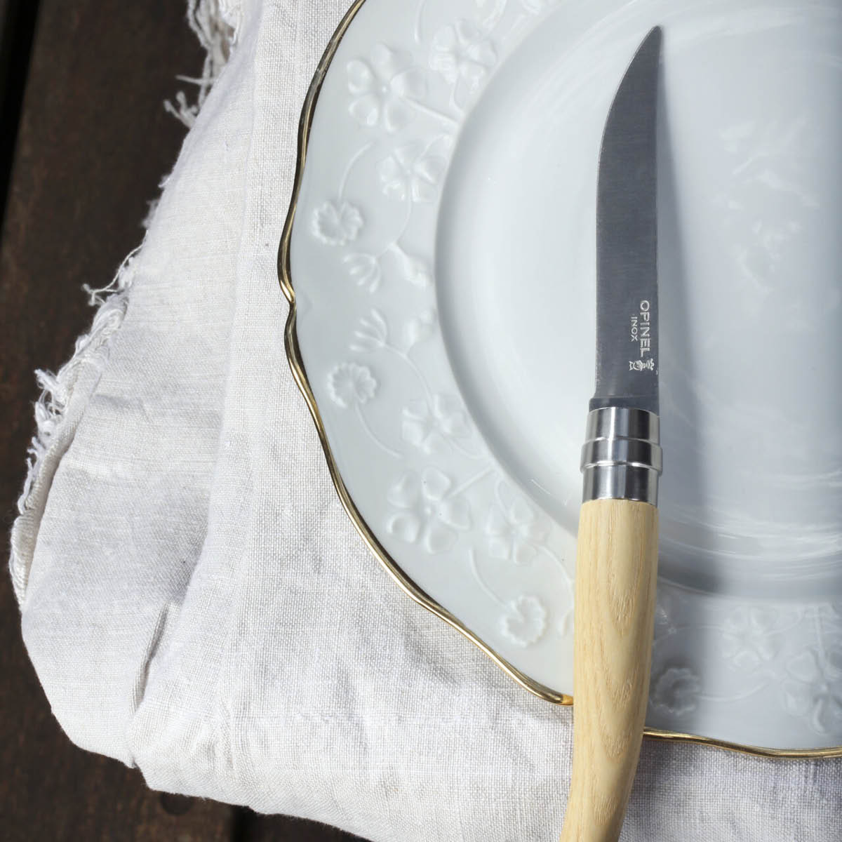 Opinel Table Bois Table Chic knivar 4-pack ask