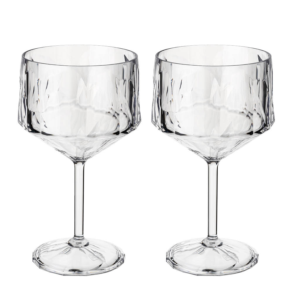 Koziol Superglas Club No.15 drinkglas 40 cl 2-pack