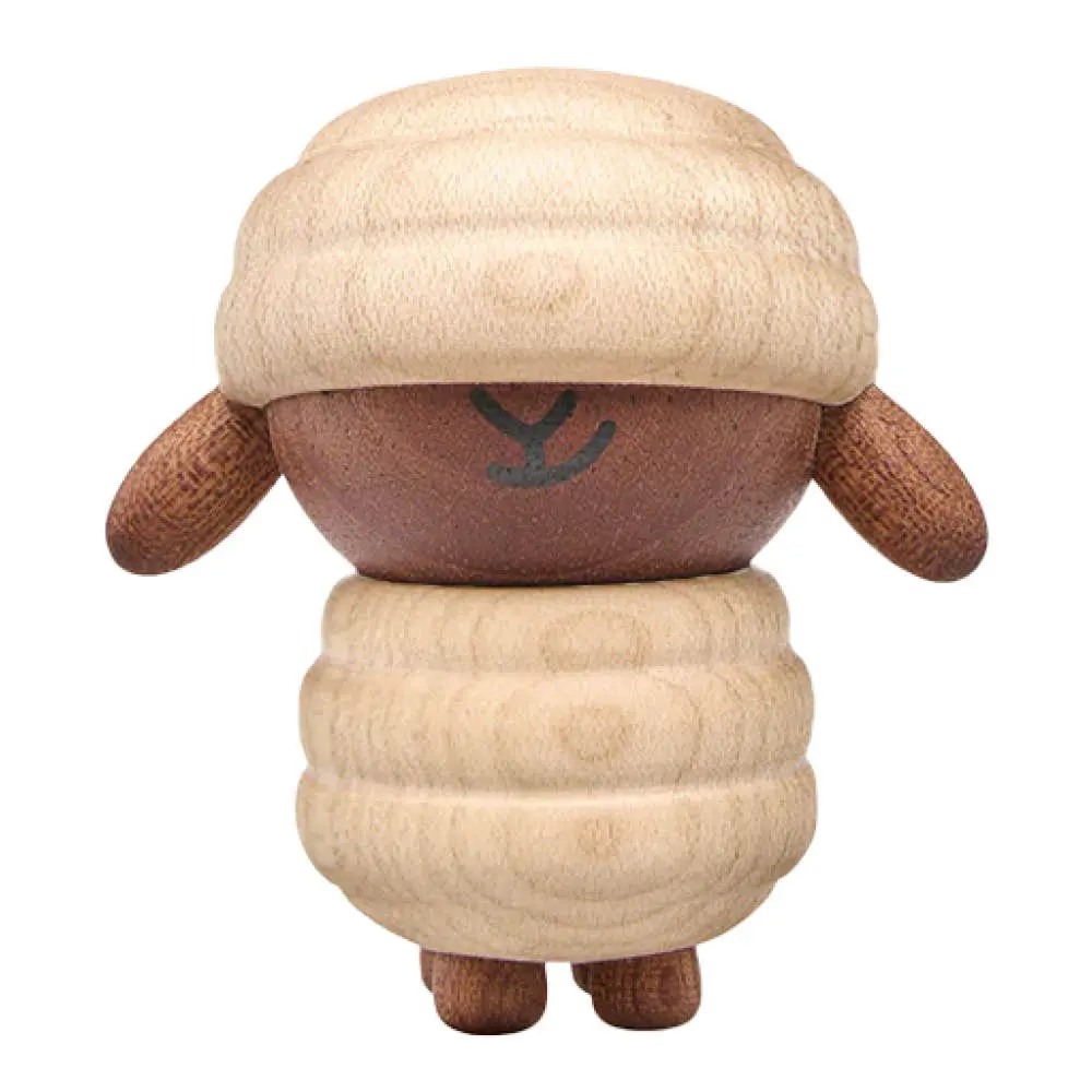 Puufiguuri Lammas Ulrik 6 cm Vaahtera