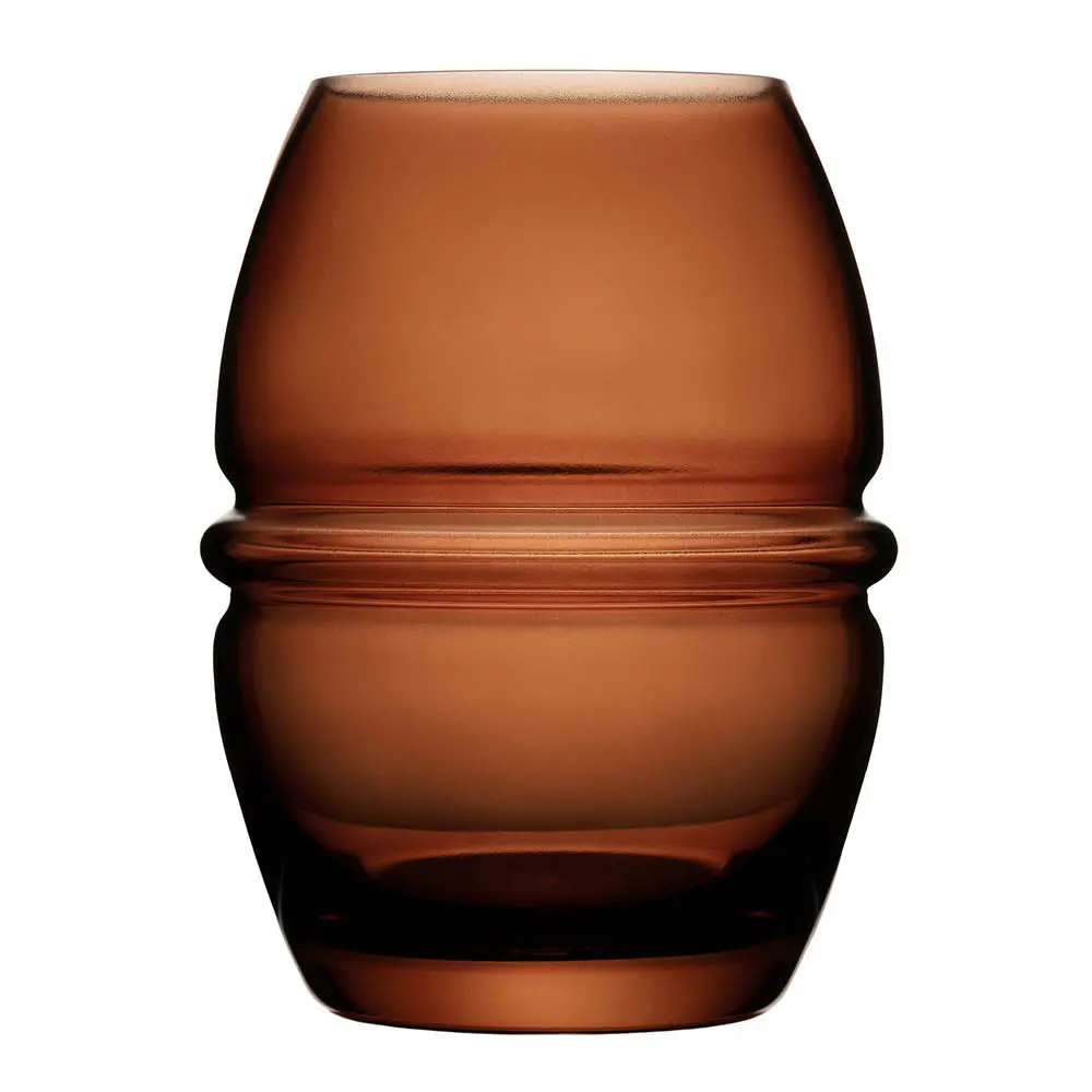 The Barrel lykt 15 cm brun