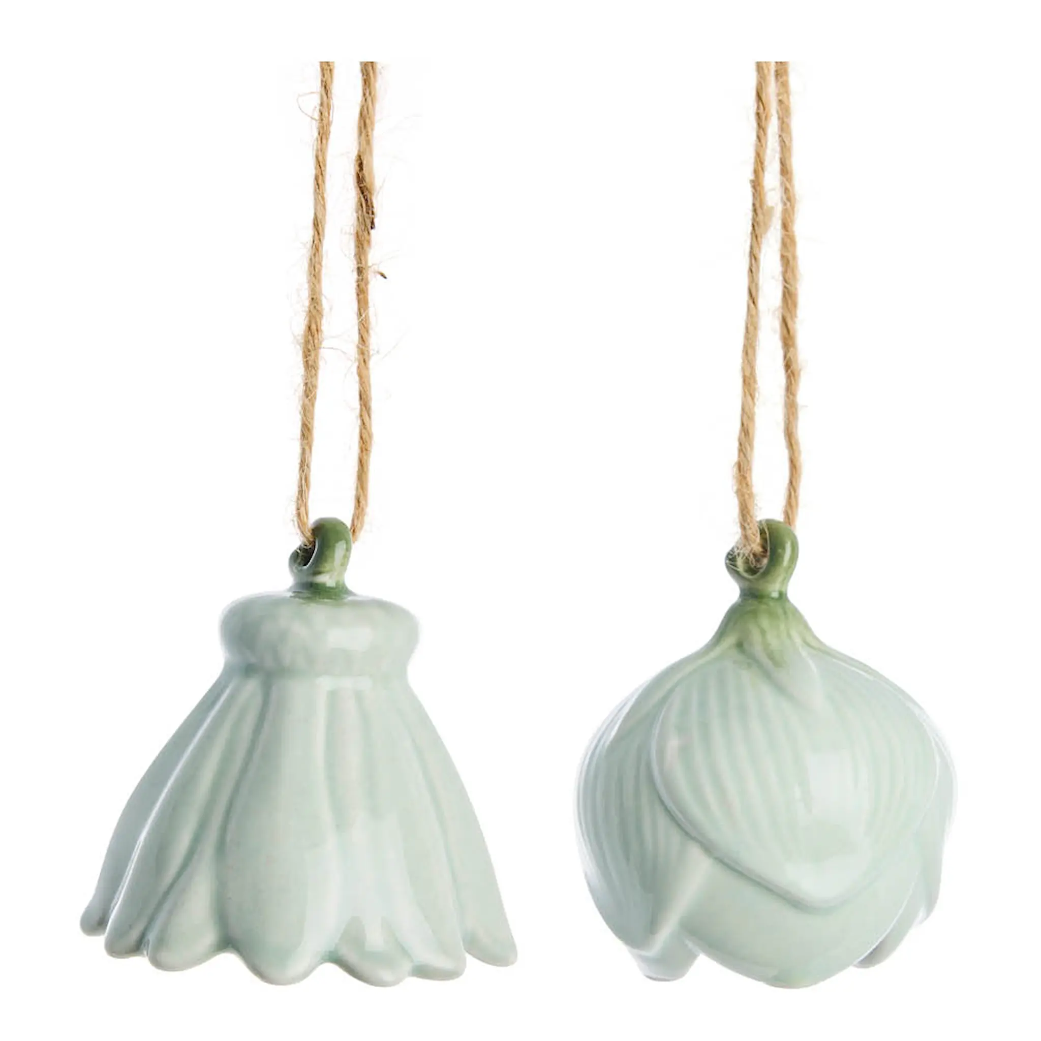 Lene Bjerre Dehlia Riippukoriste kukka 4,5 cm 2 kpl Vaaleanvihreä