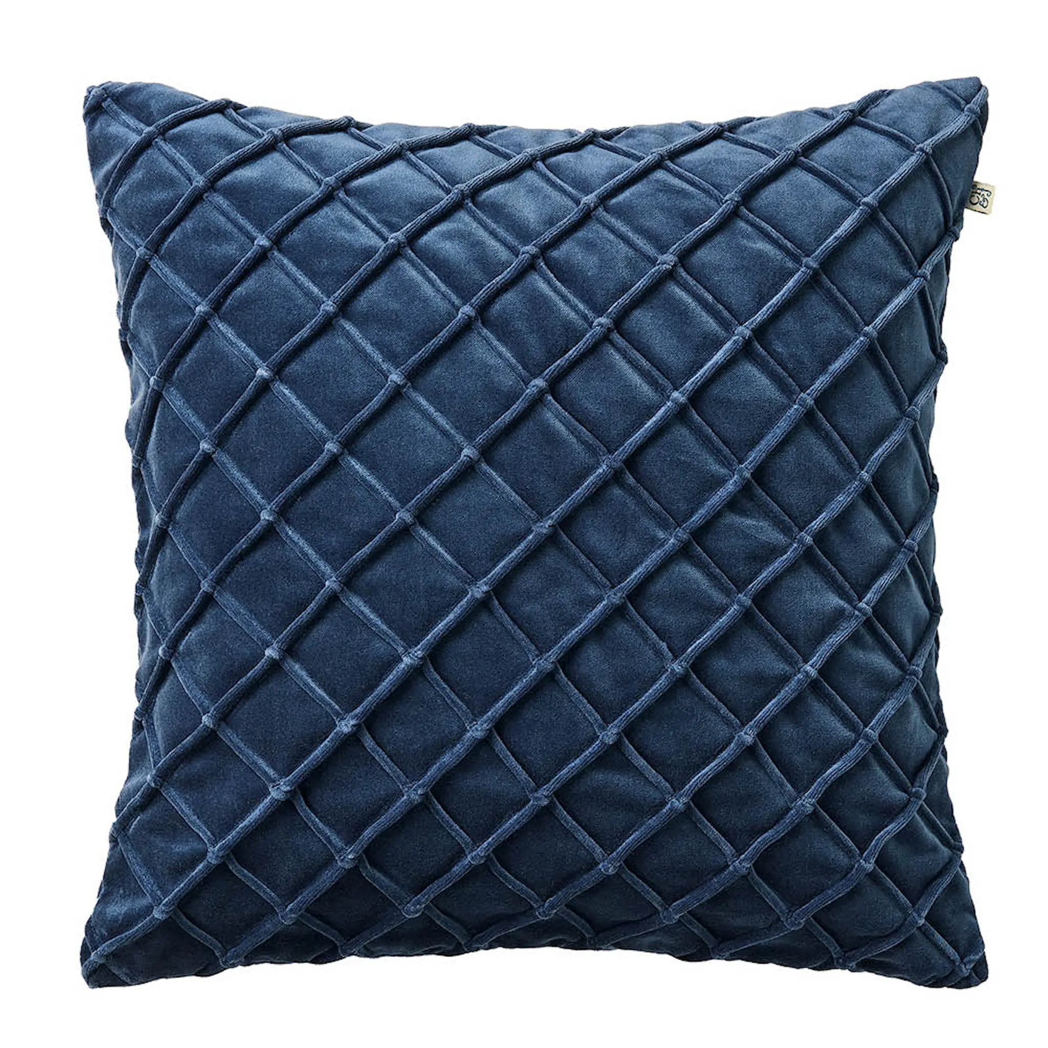 Chhatwal & Jonsson Deva kuddfodral sammet 50x50 cm Blue