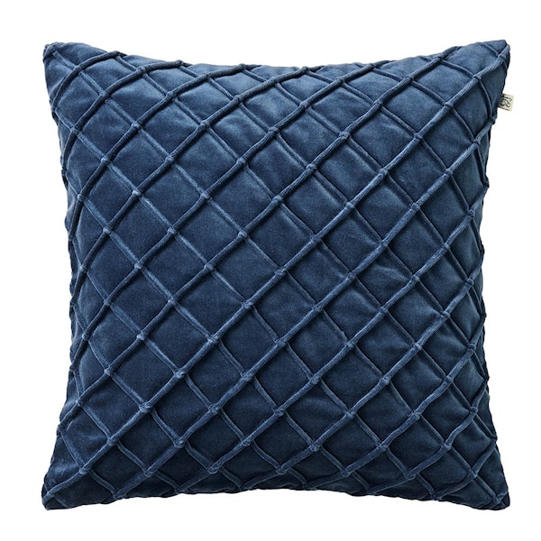 Deva kuddfodral sammet 50x50 cm Blue