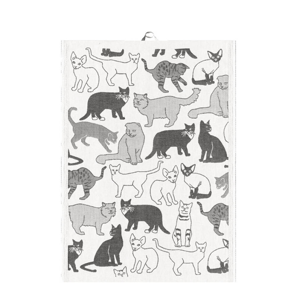 Ekelund Matte handduk 35x50 cm svart