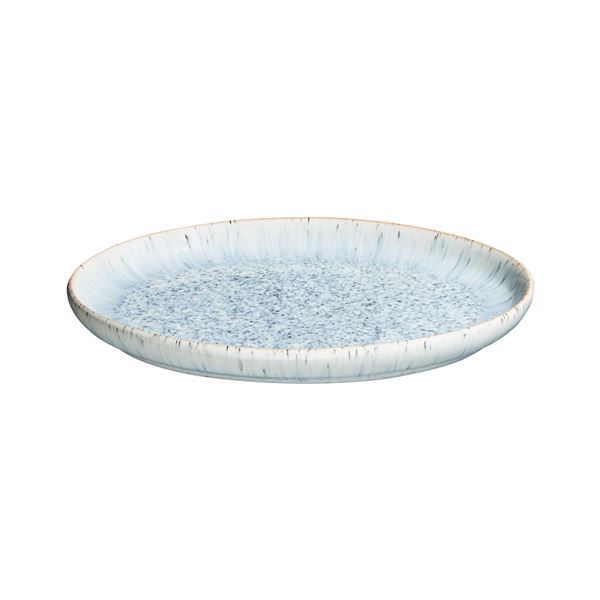 Denby Halo Speckle Serveringsbricka Oval 14x19 cm