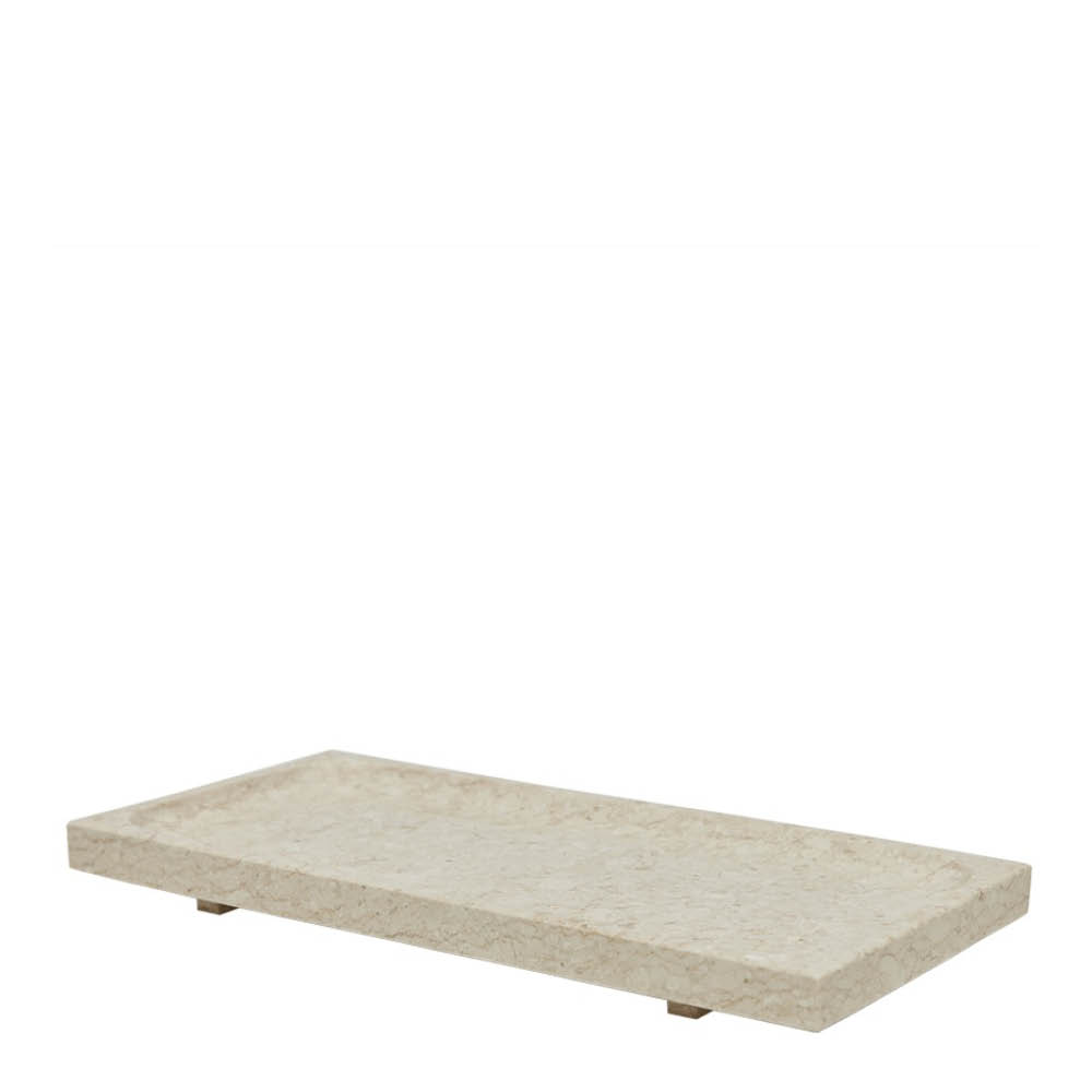 OYOY Savi Marmoritarjotin 30x14 cm Beige