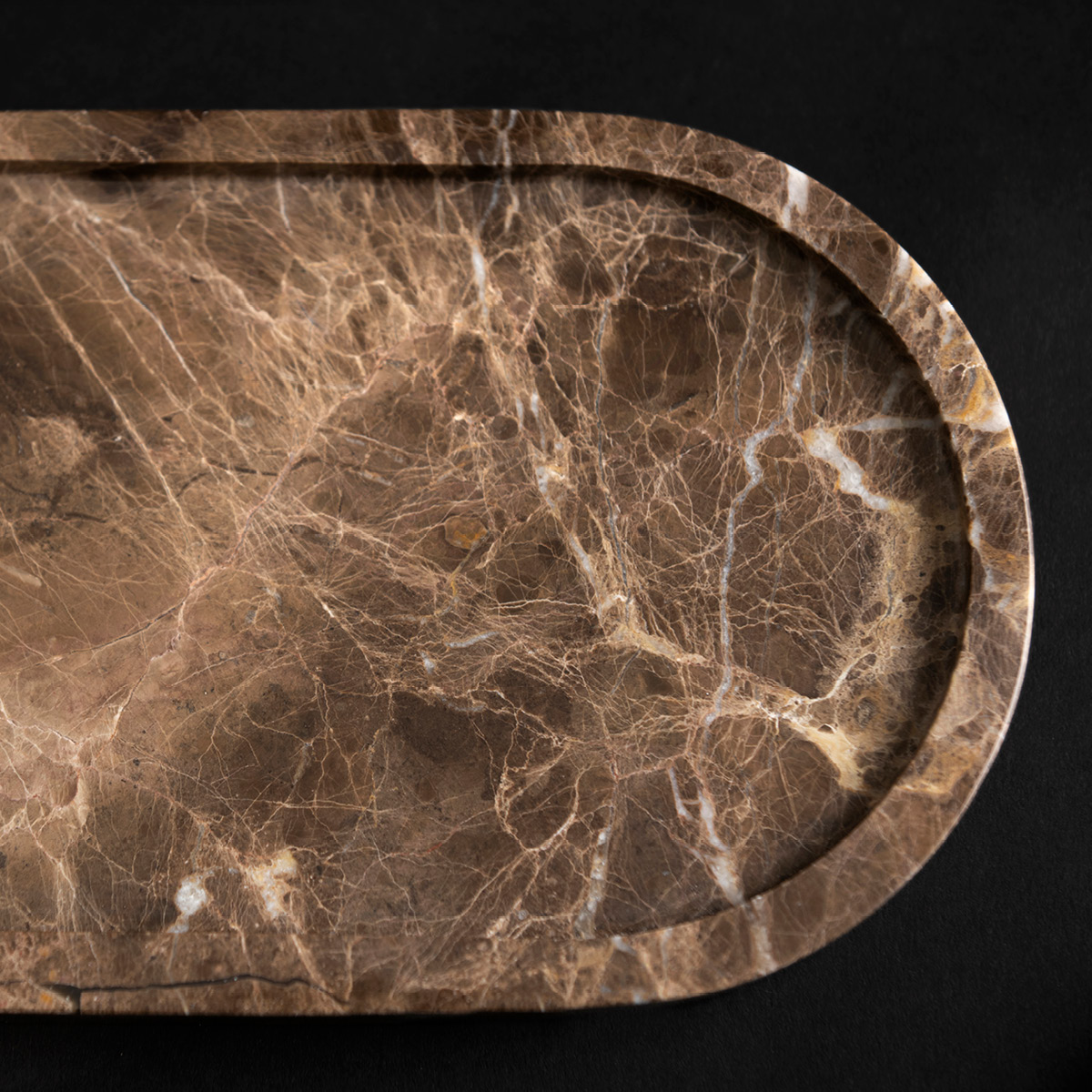 Maku Kitchen Life Maku Tarjoilualusta marmori 30x15 cm Ruskea