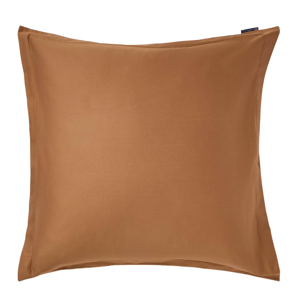 Lexington Örngott 65x65 cm bomullsatin enfärgat fudge