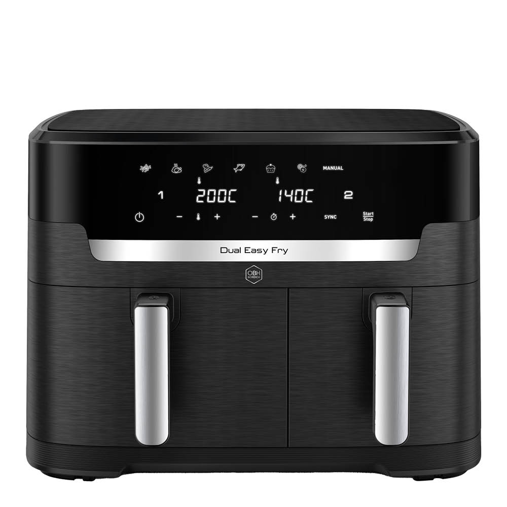 OBH Nordica - Dual Easy-rasvakeitin XXL 11 L musta