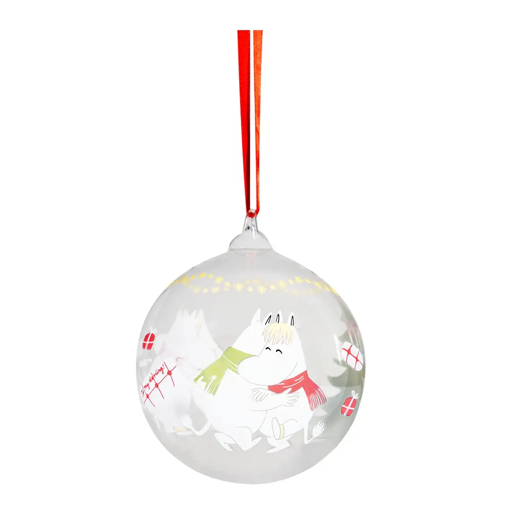 Mummi julekule 9 cm god helg