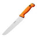 Pro slaktkniv med brett blad 26 cm orange