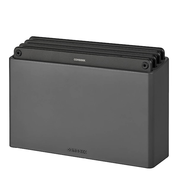 Skärbrädeset med ställ 4 delar svart