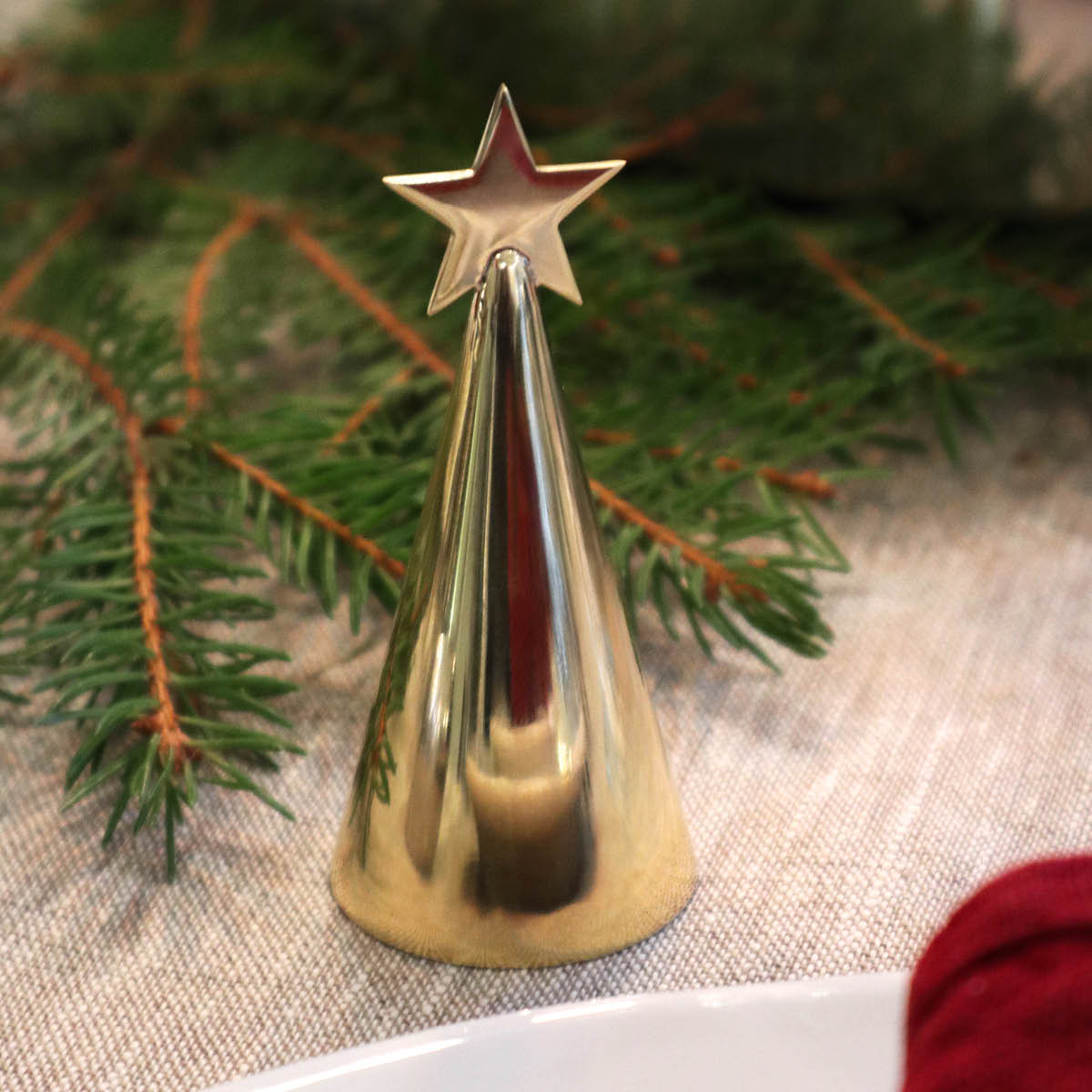 Klong Stjärnstopp ljussläckare 3,7x8,4 cm mässing