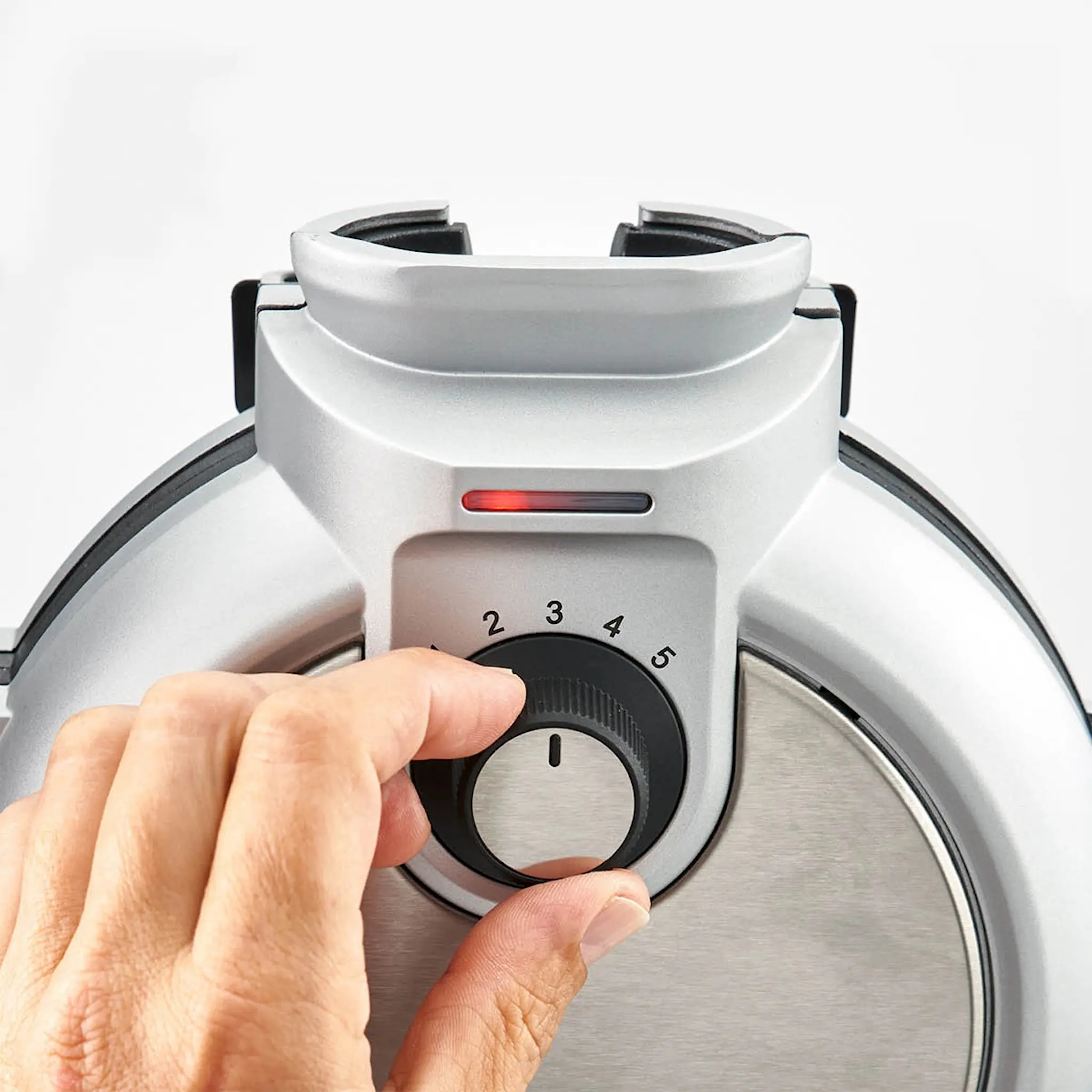 Caso WaffleUp belgiskt våffeljärn 18 cm stål/svart