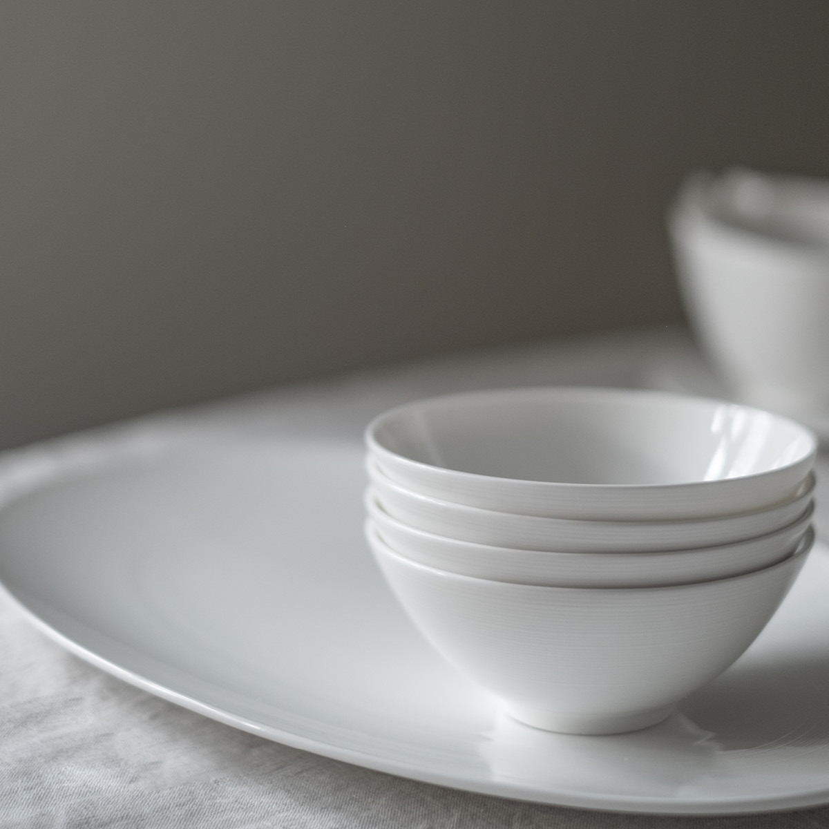 Royal Porcelain Blanche Kulho 23 cm Valkoinen