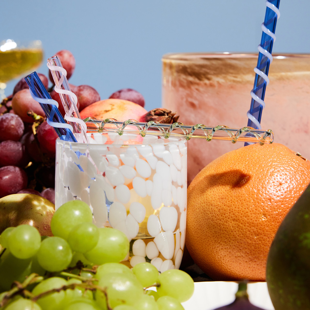 ByOn Messy glas 30 cl 2-pack vit