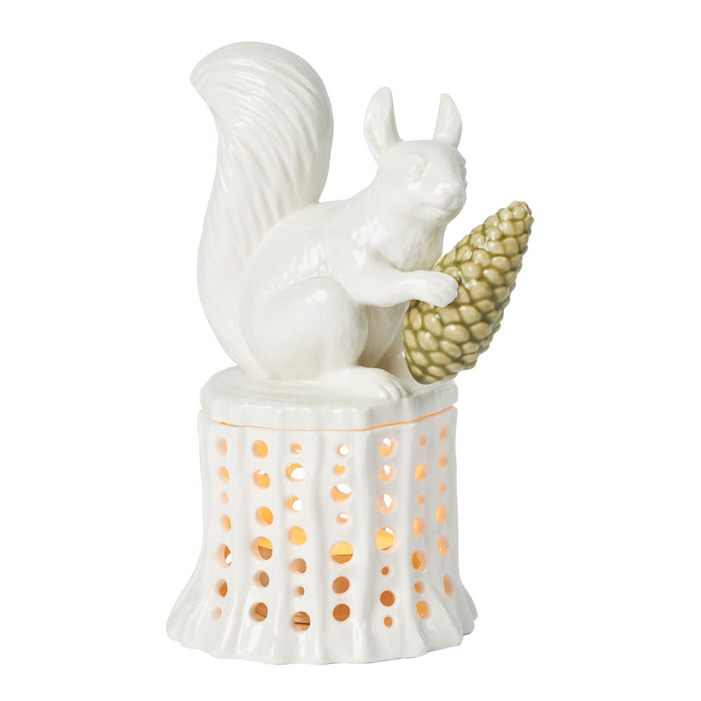 Dottir Winter Stories telysestake 15,8 cm squirrel on tree