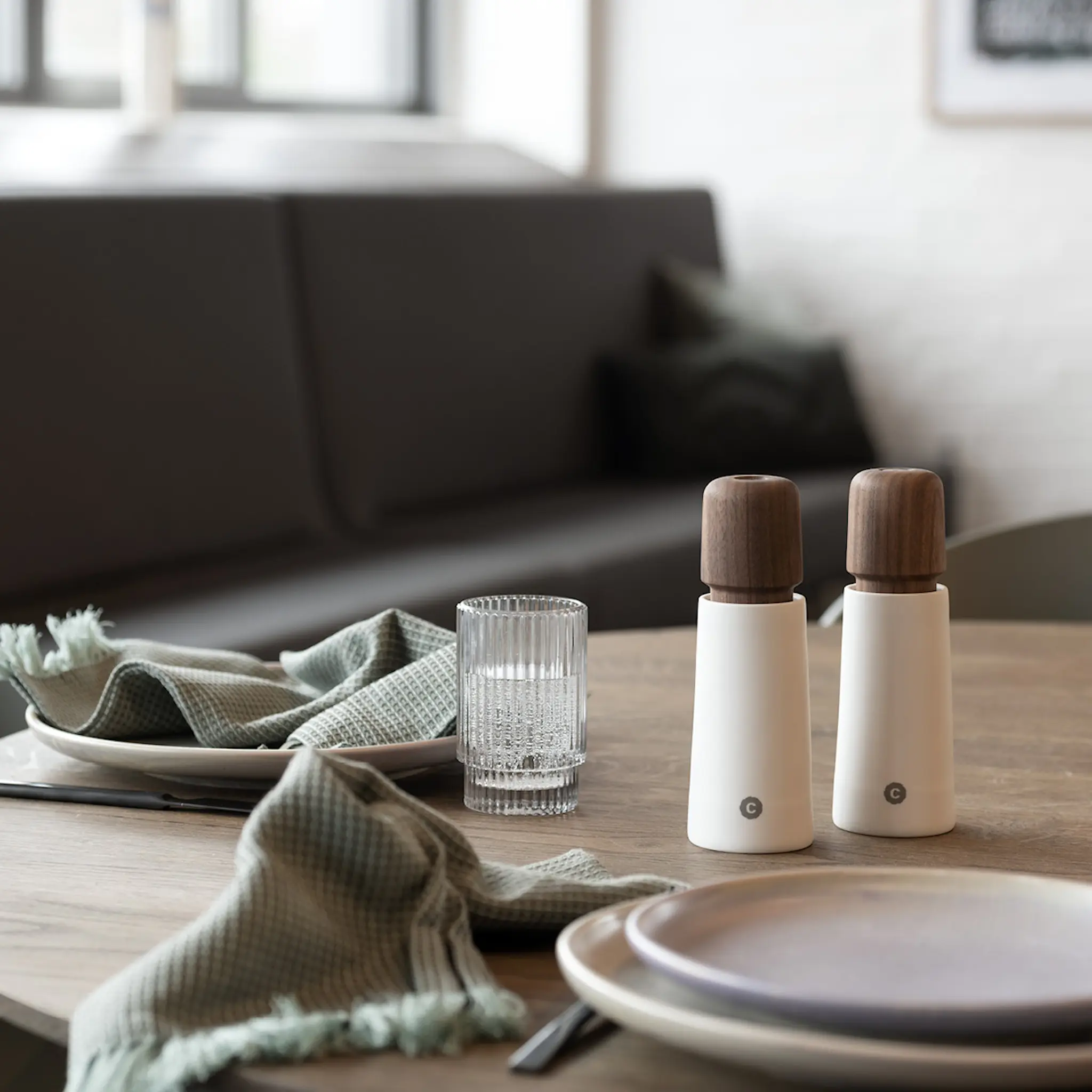 CrushGrind Stockholm Maustemylly 17 cm Valkoinen