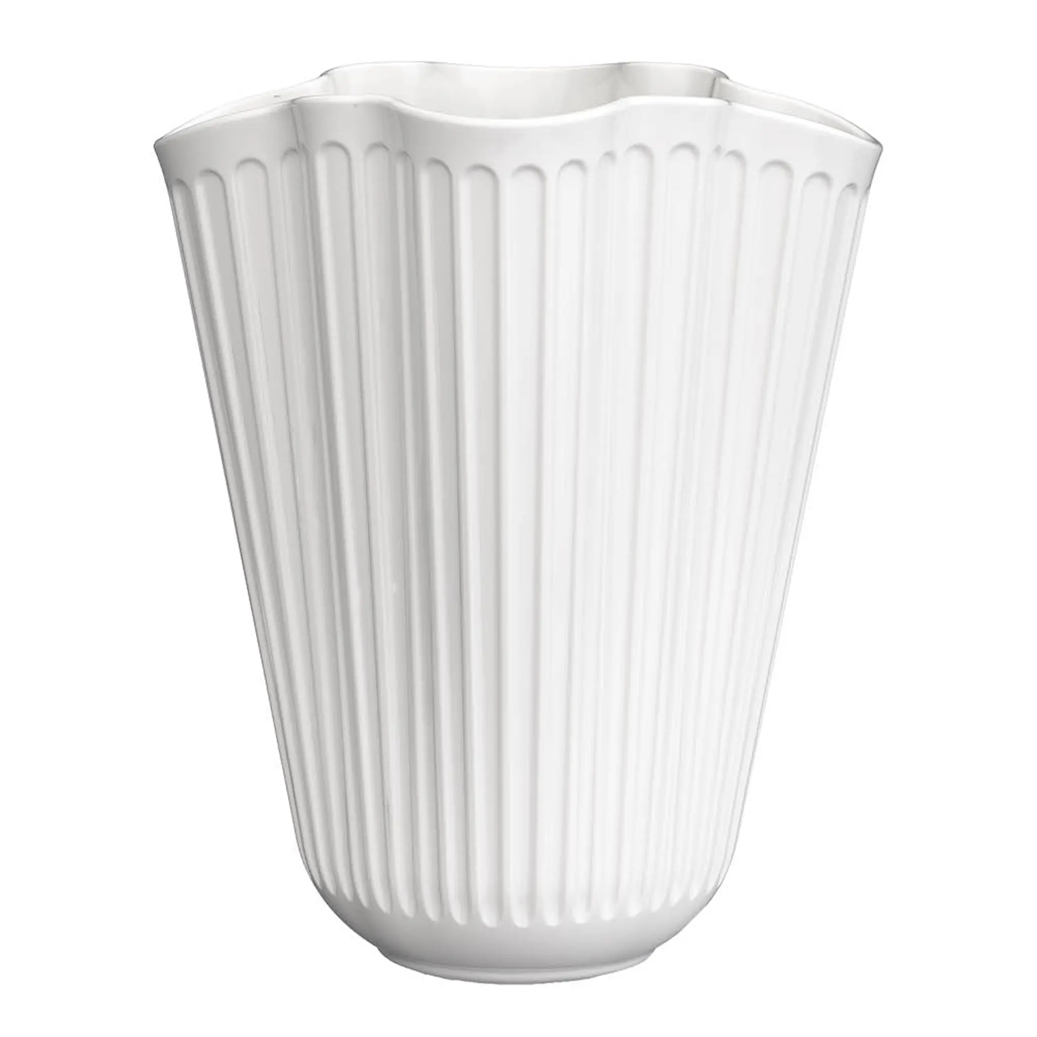 Kähler Hammershøi Unfold vas 20,5 cm vit