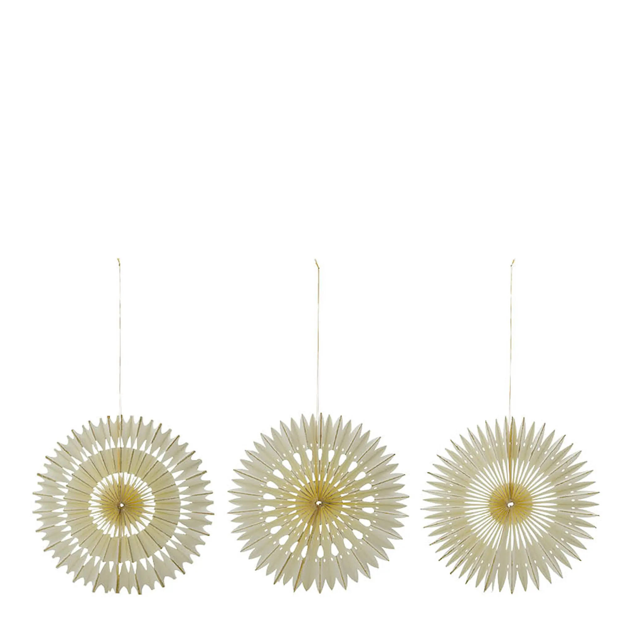 House Doctor Stelle juldekoration 3-pack 30 cm off-white