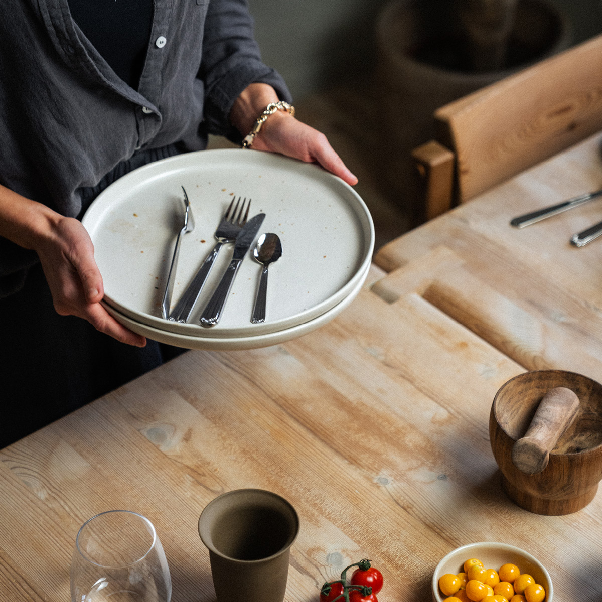 Hardanger bestikk Renessanse Tesked 12,6 cm