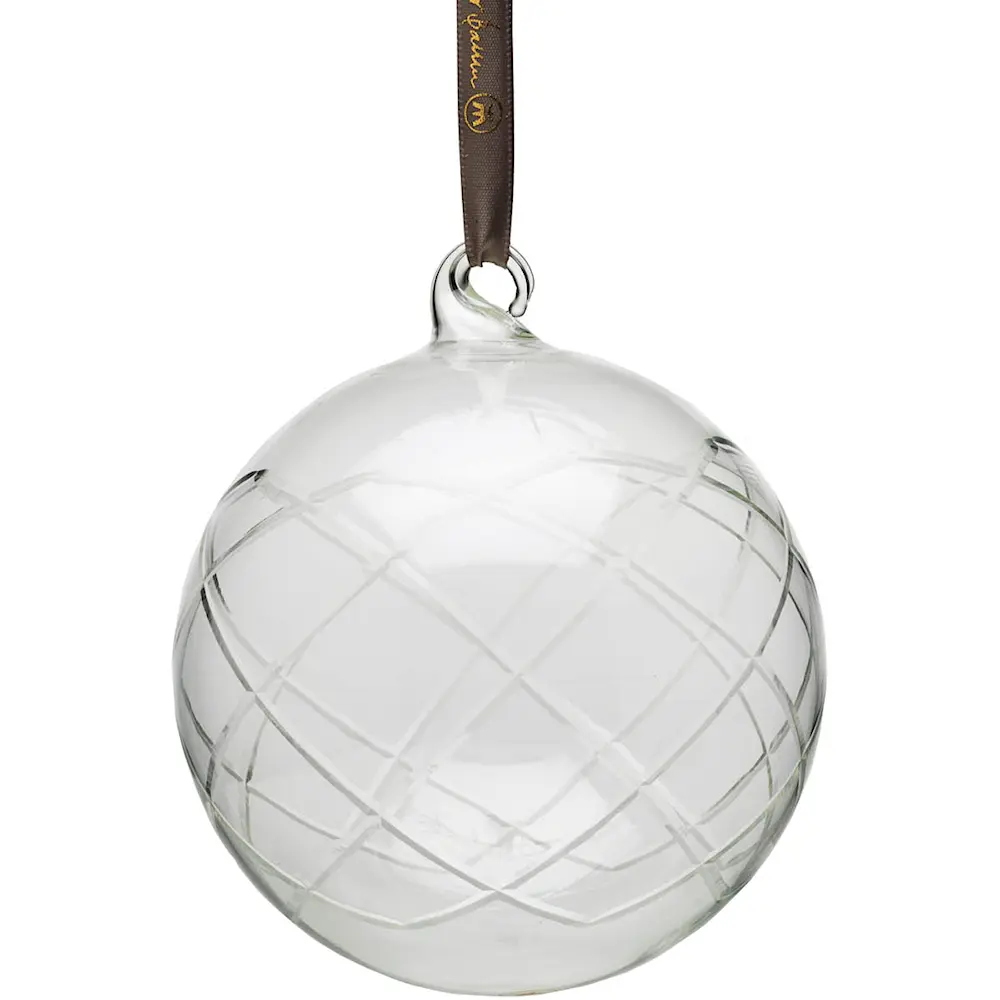 Lux Joulupallo 12x12 cm Kirkas