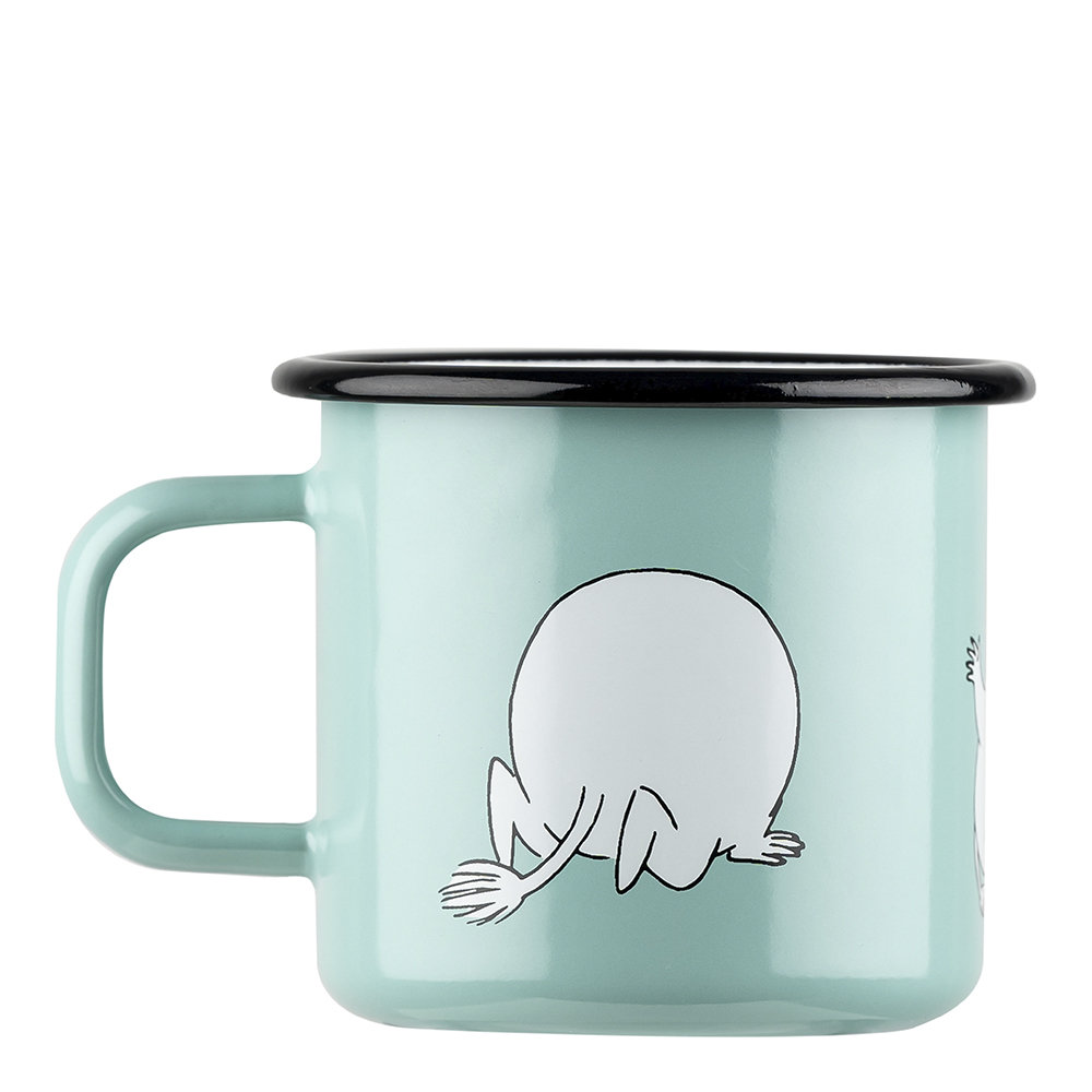 Muurla Mummikopp Emalje 37 cl Mummitrollet mint