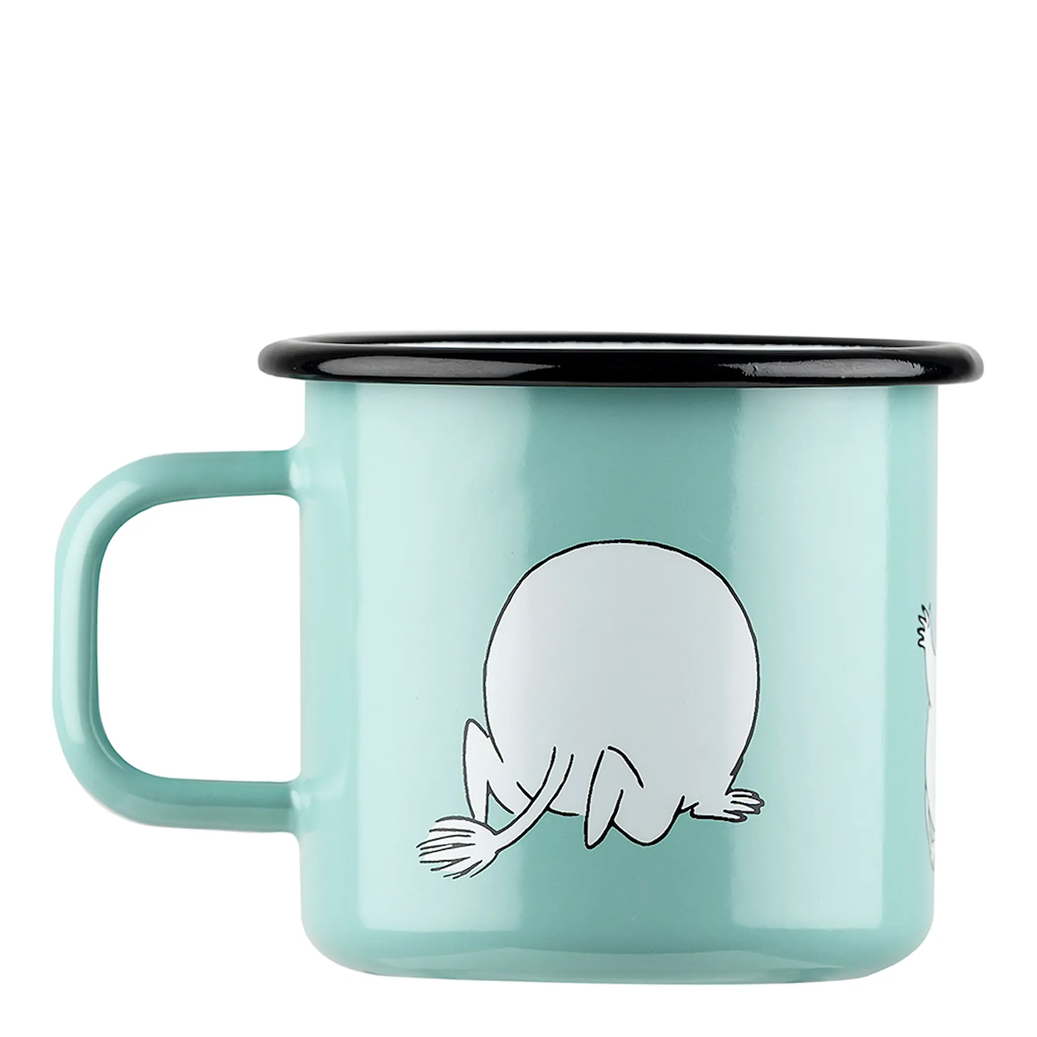 Muurla Mumin Emaljmugg Mumintrollet 37 cl Mint