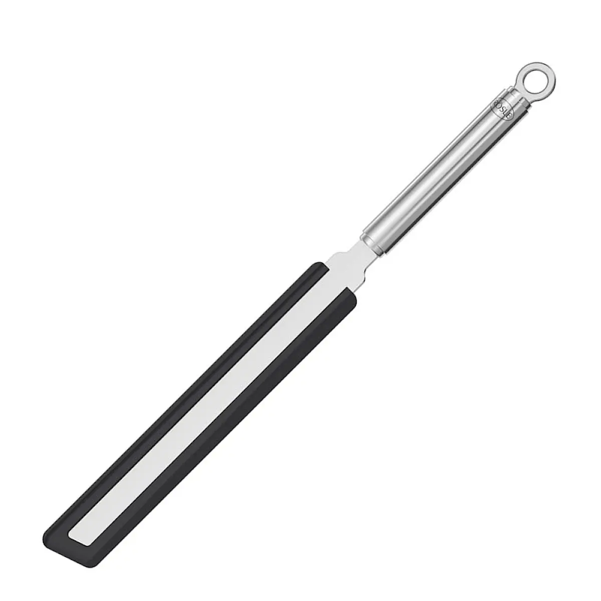 Rösle Rak stekspade med silikonkant 32 cm stål