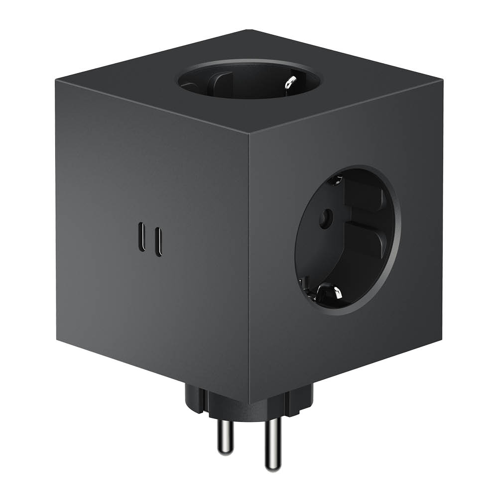 Avolt - Square 2 USB-C Monipistorasia 30W Stockholm Black